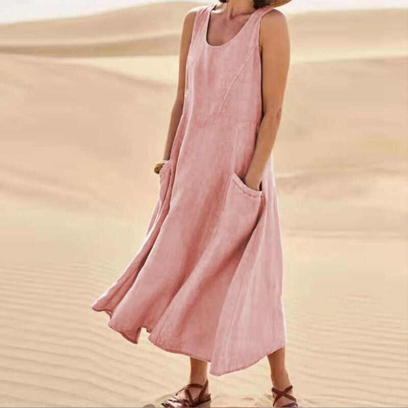 Lulu™ - Stylish Dress Featuring Convenient Pockets