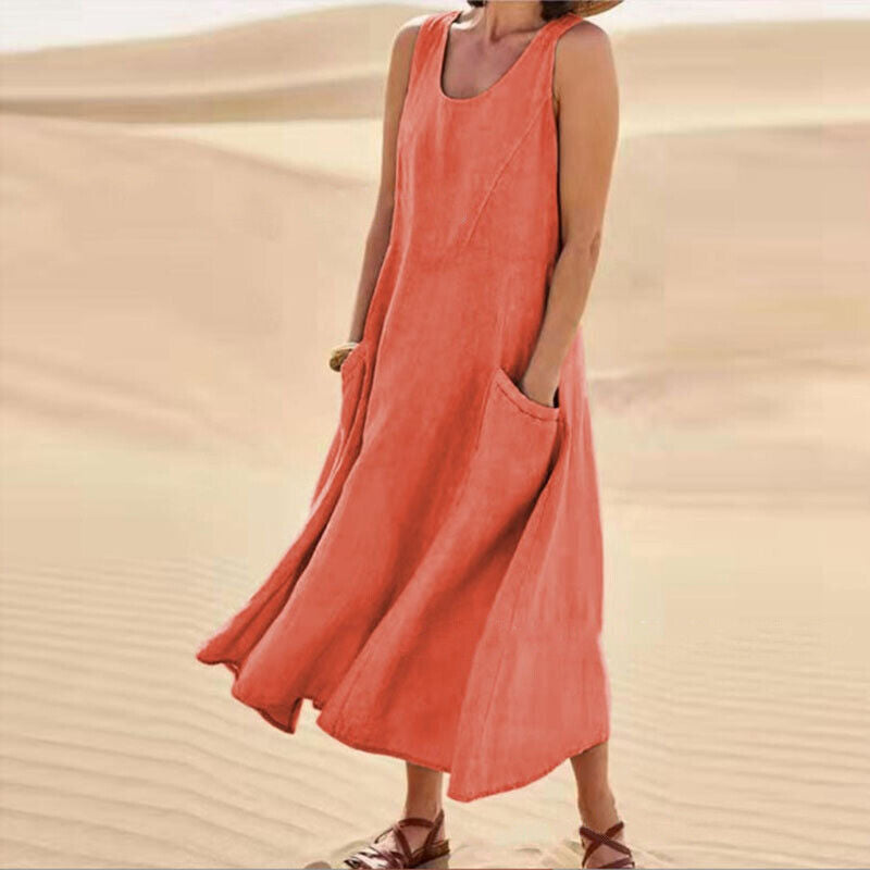 Lulu™ - Stylish Dress Featuring Convenient Pockets