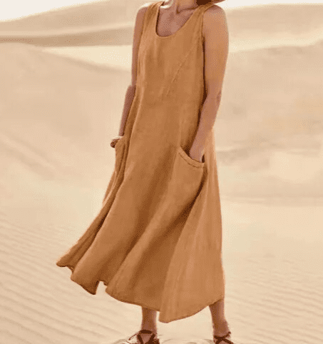 Lulu™ - Stylish Dress Featuring Convenient Pockets
